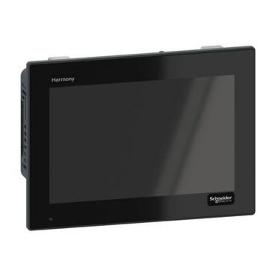 Harmony Web Panel GTW6 Scherm 10"W WXGA Touch PCAP 12-24VDC