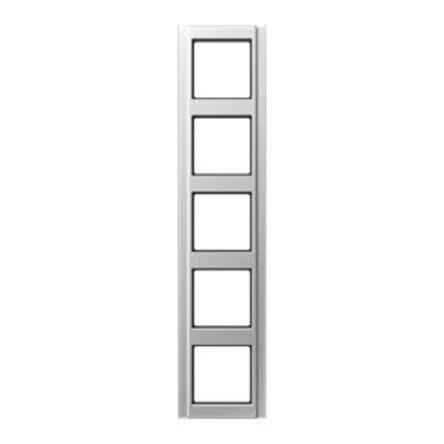 Afdekraam aluminium 4-voudig A500 VVE=10