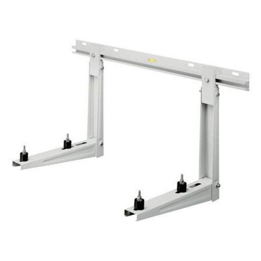 Wandbeugel MS220 wit inhaakarmen 465x375mm met wandrail 800mm max. 140kg incl. bevestigingsmateriaal