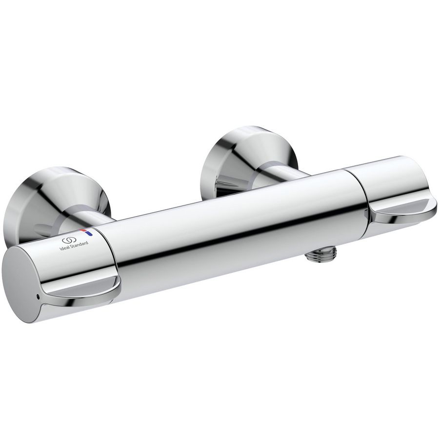 Ceraplus 2 douchethermostaat chroom thermische desinfect. incl. s-koppeling