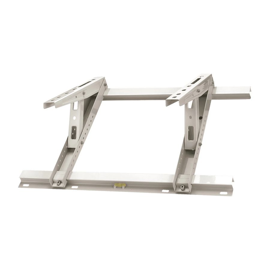 Dakconsole (op de pannen) MT650 520mm raillengte 800mm schuin verstelbaar 9°-45° helling max. 140kg