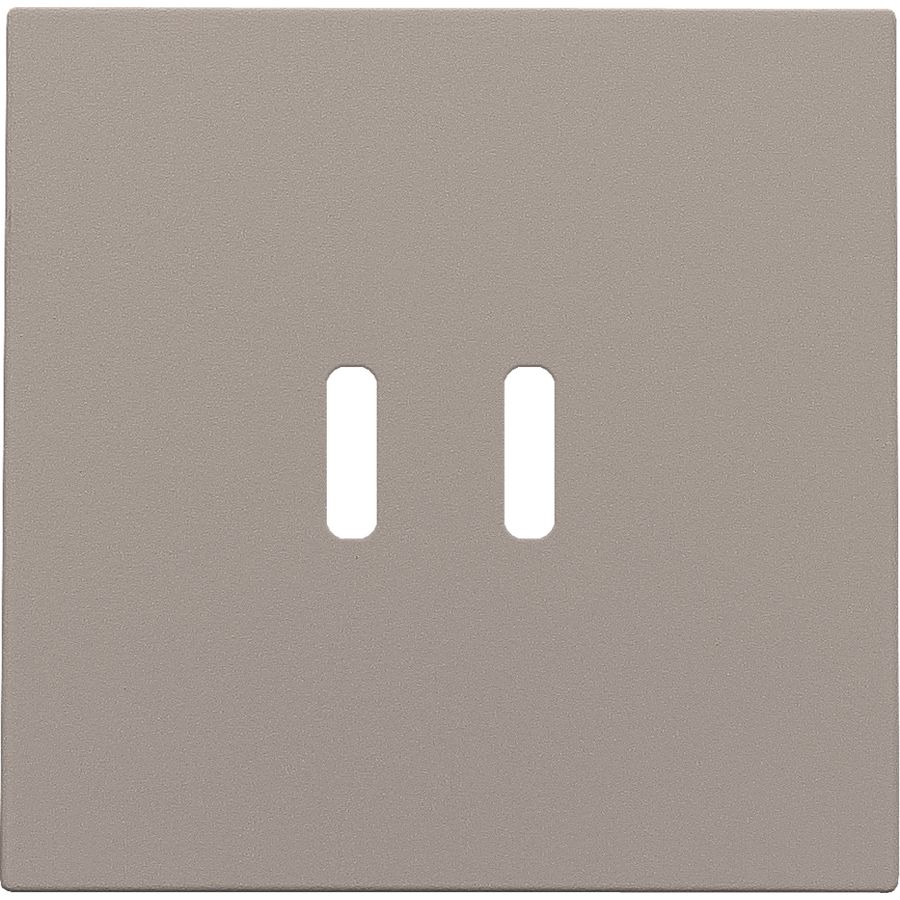 Afwerkingsset dubbele smart USB-C-lader bronze coated