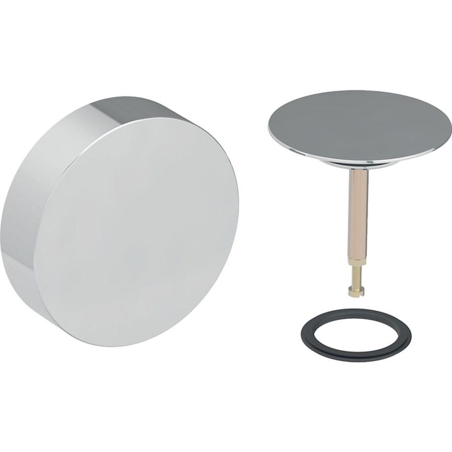 afbouw badafvoer draaibediening 52mm glanschroom