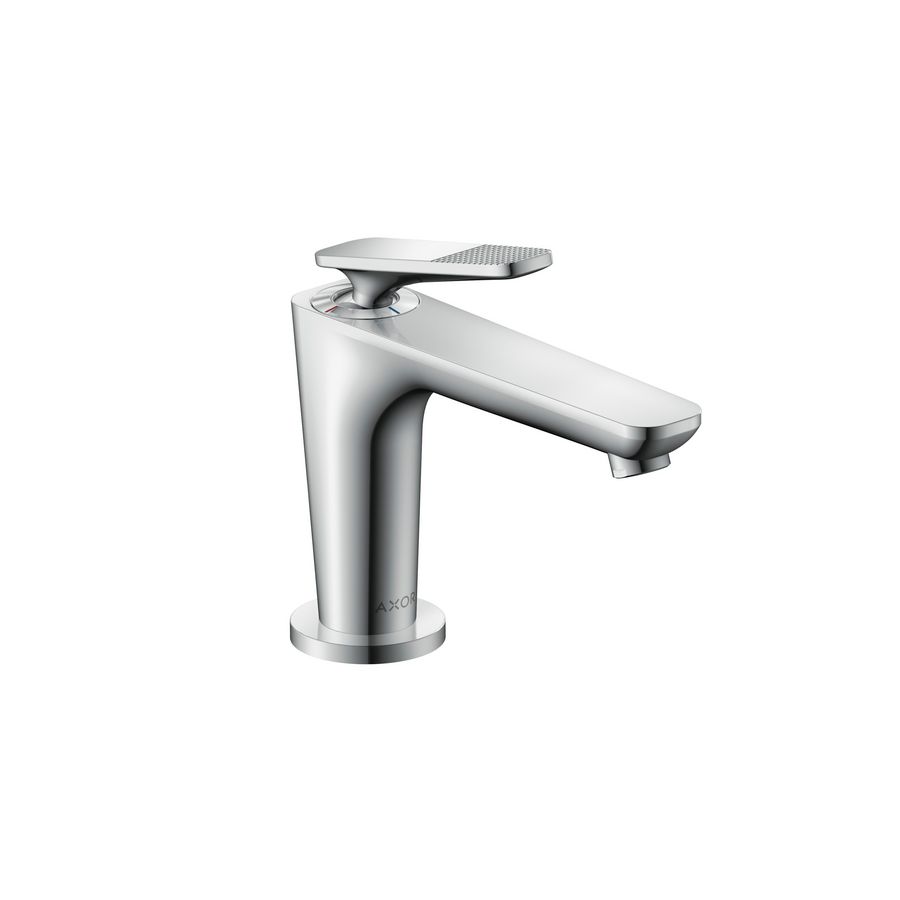 1-hendel fonteinmengkraan 90 Coolstart afvoerplug Cubic Cut greep chroom Citterio-C