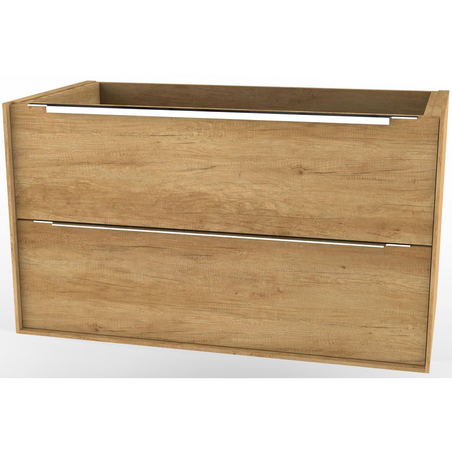 Wastafelonderkast CASSINO 100cm 2x la natural oak