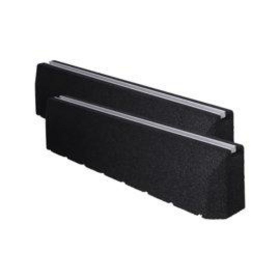 Opstelbalk met rail 100x18,5x23cm incl. bevestigingsset set a 2 st.