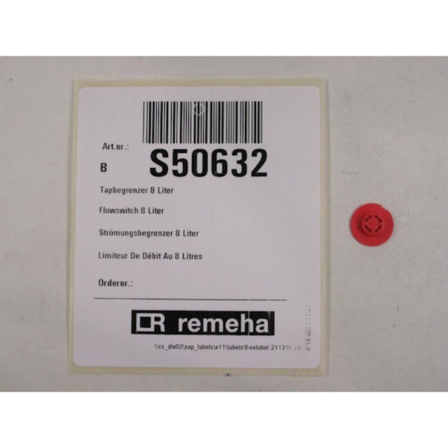 Tapbegrenzer 8 ltr. Quinta 25-35 S50632