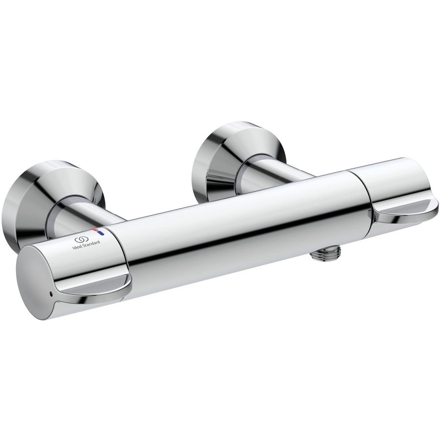 Ceraplus 2 douchethermostaat chroom /thermische desinf. incl. afsl.s-koppeling