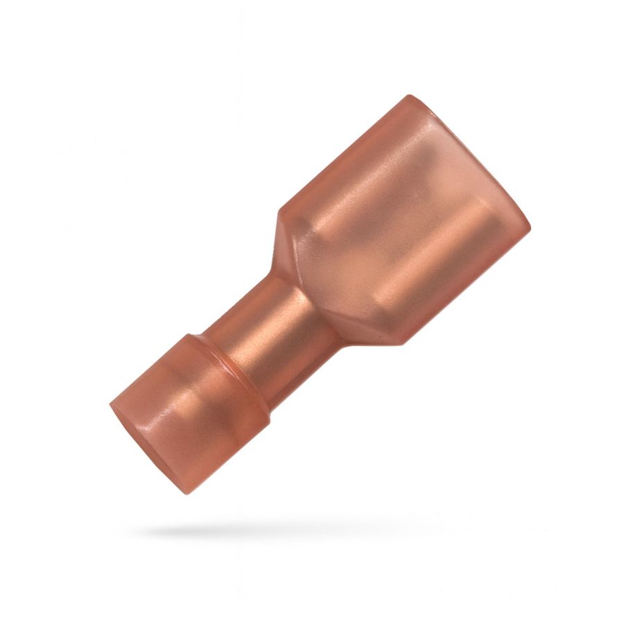 Kist a 100st. Vol. geisoleerde vlakst.huls 0,5-1,5mm² Nylon