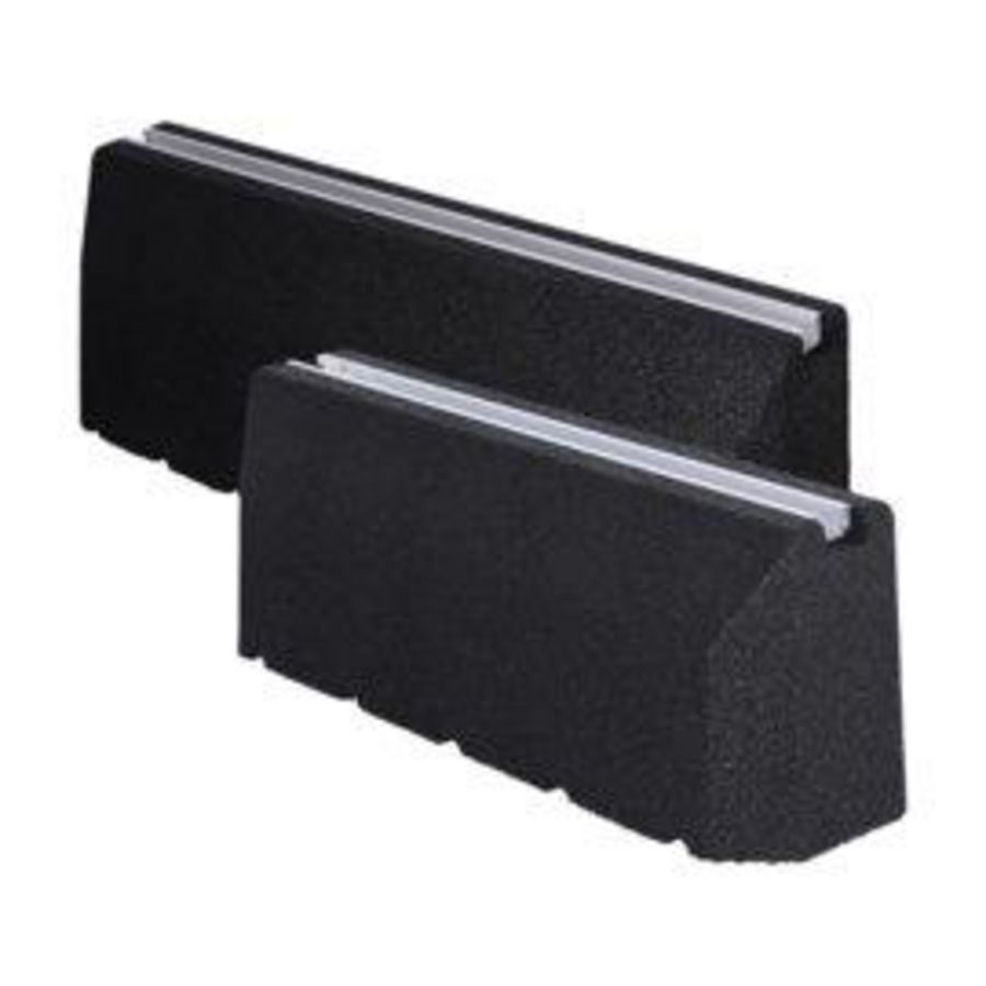 Opstelbalk met rail 60x18,5x23cm incl. bevestigingsset set a 2 st.