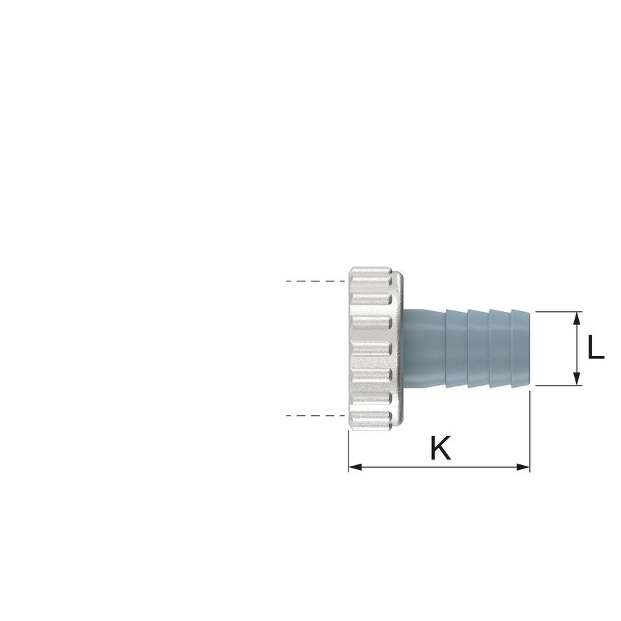 Vul/aftapkraan vernikkeld +tule +kap 1/2"bt. simplex