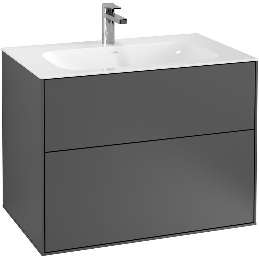 Wastafelonderkast Finion 796x591x498mm Antr. Matt Lacquer G01000GK