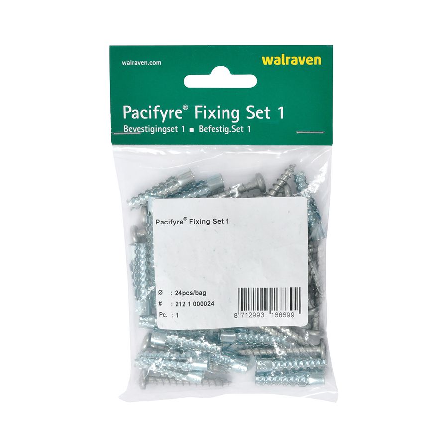Set a 24 st. bevestigingsset Pacifyre VVE=25