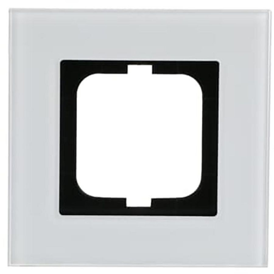 Afdekraam 1v s-witglas