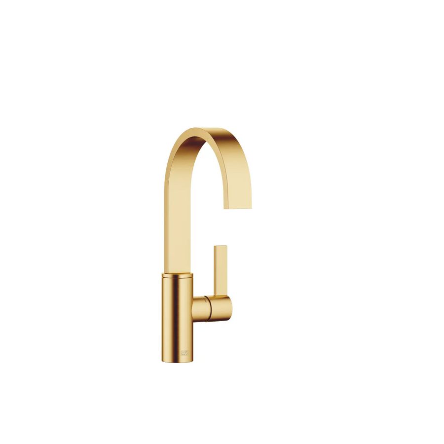 MEM BAR TAP Eengreepsmengkraan Messing gebors. (23kt Goud)