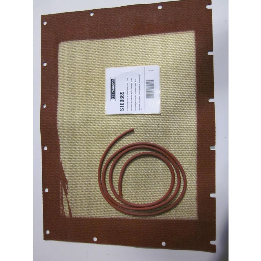 Isolatie voorplaat warmtewiss. Gas 310/610 ECO(PRO) 6 leden