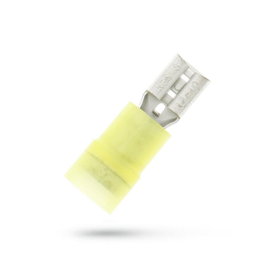 Kist a 100st. vlakstekerhuls geisol 4,8x0,8mm 4,0-6,0mm²