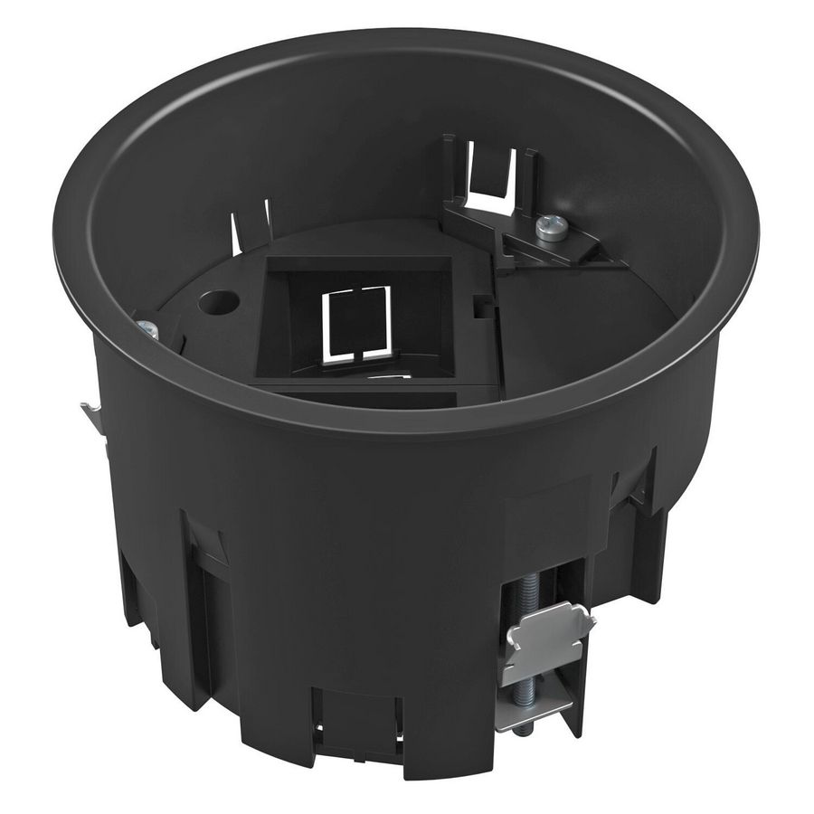 Montagedrager voor GES R2 voor 2x 1 Modul45 polyamid zwart