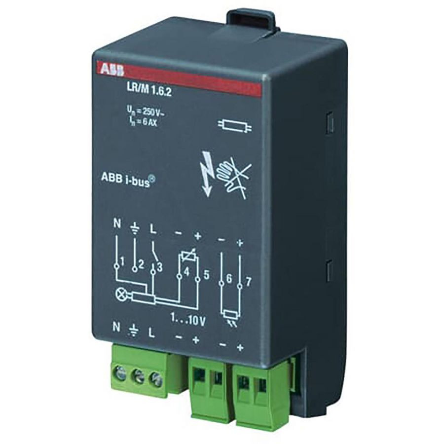 Lichtregelmodule KNX 1-voudig 230V AC 1x 6A (LR/M1.6.2)