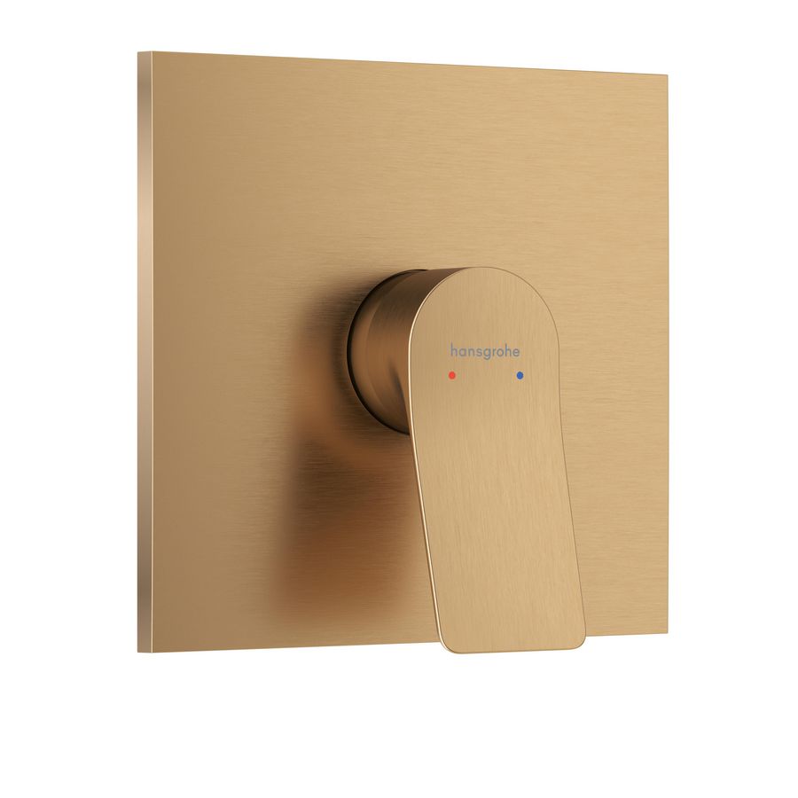 Vivenis 1-hendel afbouwdeel inbouwdouchemengkraan voor 1 functie Brushed Bronze