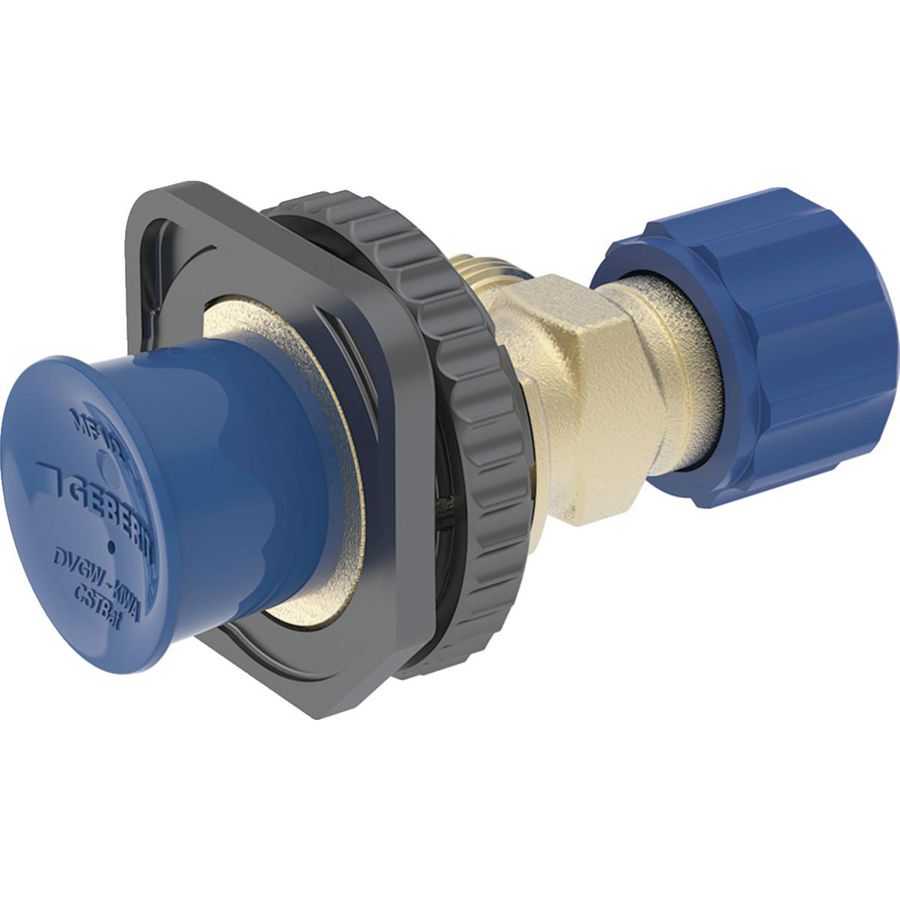 Hoekstopkraan v.UP200 WC-element