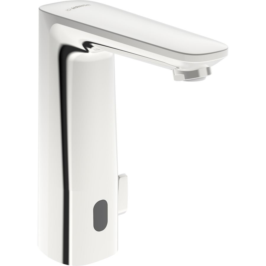 HANSAELECTRA Wastafelkraan 230/9 V BT Opbouwvoeding met ste