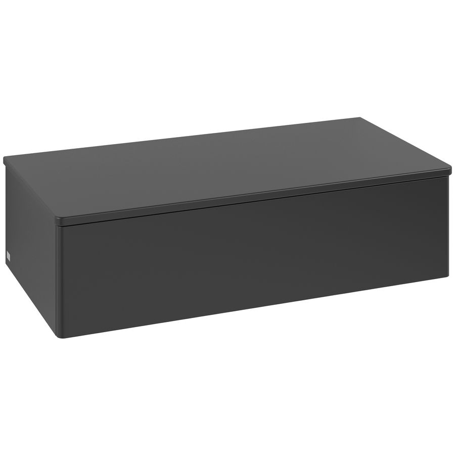 Sideboard Antao 1000x268x500mm Black Matt Lacquer K40000PD