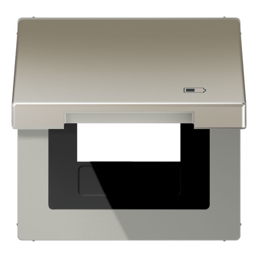 Klapdeksel LS-edelst.met symbool Lader