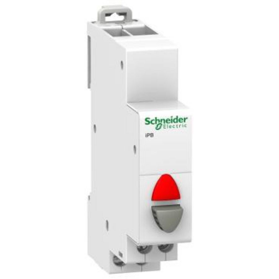 Druknop Enkelvoudig 1 NC Grijs Signaallamp (Rood 110-23 iBP