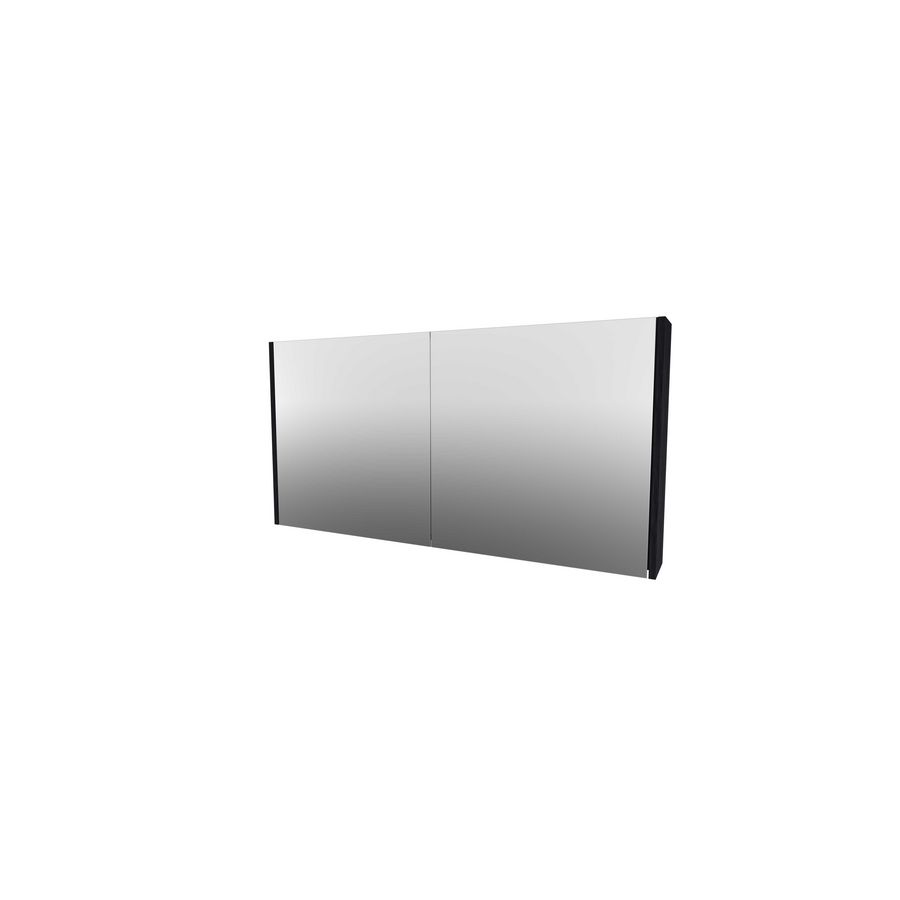 Spiegelkast Xcellent 2 deuren 1200X140X600 charcoal oak