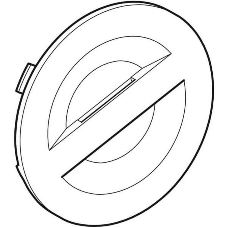 afdekking batterijvak afstandsbediening AquaClean