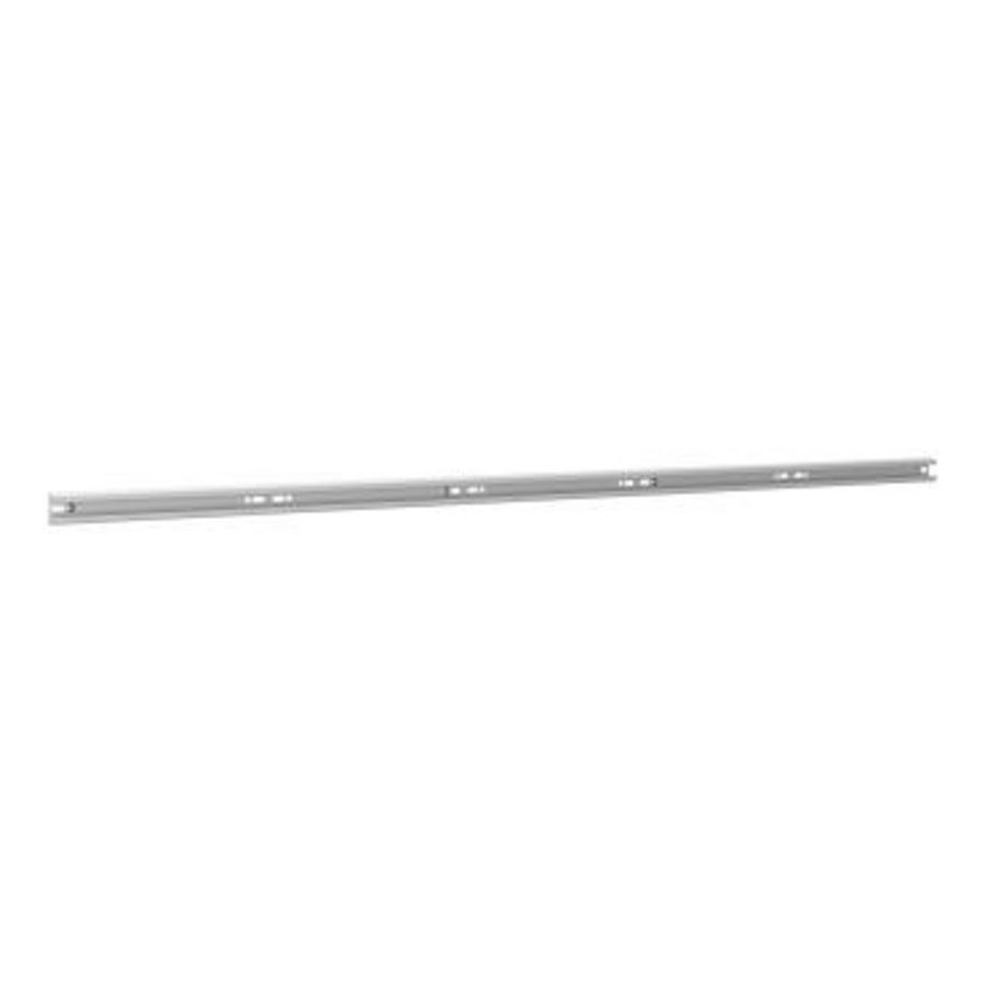 Kabelbevestigingsrail 280mm dieptebehuizing 1244mm,