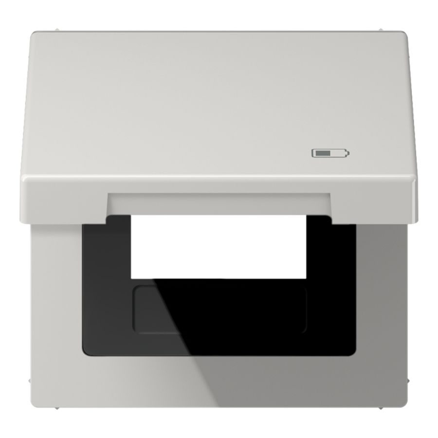 Klapdeksel LS990 li.gr.met symb. Lader