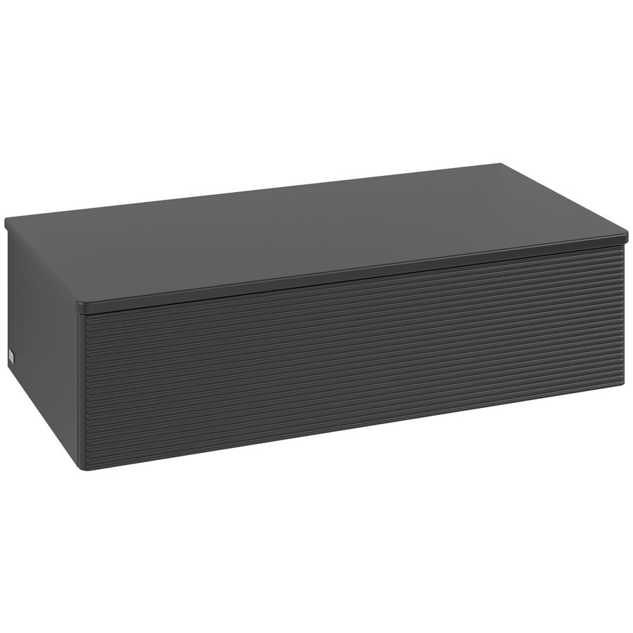 Sideboard Antao 1000x268x500mm Black Matt Lacquer L40100PD