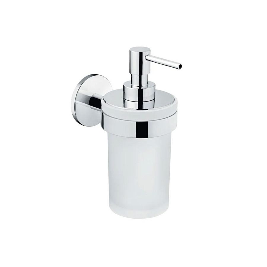 CANA WALL-MOUNTED SOAP DISPENSER GLASS CHROME