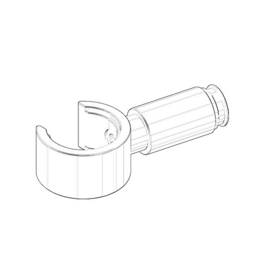 Houder 80x35x20mm chr 90172001401-00