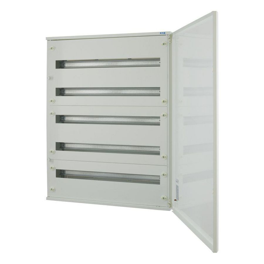 Wandverdeler BF C IP30 wit opbouw 5 rijen 165TE