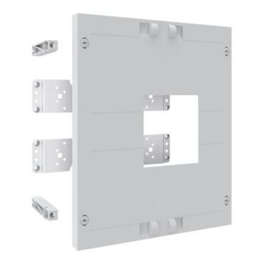 Installation kit for 1 circuit breaker 250 A (vertical mount