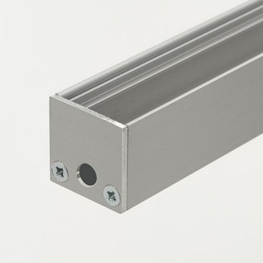 Eindkap met draaddoorvoer Geanodiseerd 46291321