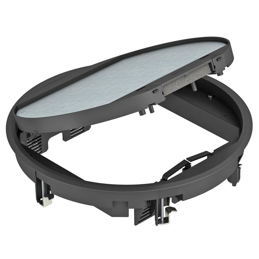 Inbouweenheid voor universele montage Ø324x68 zwart