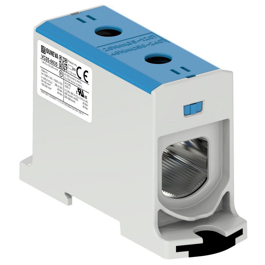 Aansluitklem OTL blauw 35-240mm² 1xAl/Cu