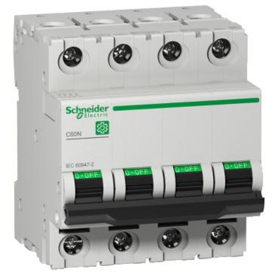 Installatieautomaat 4-polig 16A B-karakteristiek 415 V 10 k Multi9 C60N