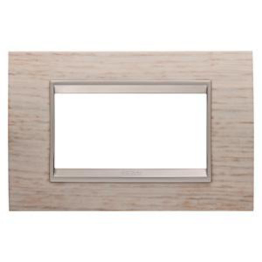 LUX PLAAT-VAN HOUT-4 MODULE-LICHT EIKEN-BINNENFRAME