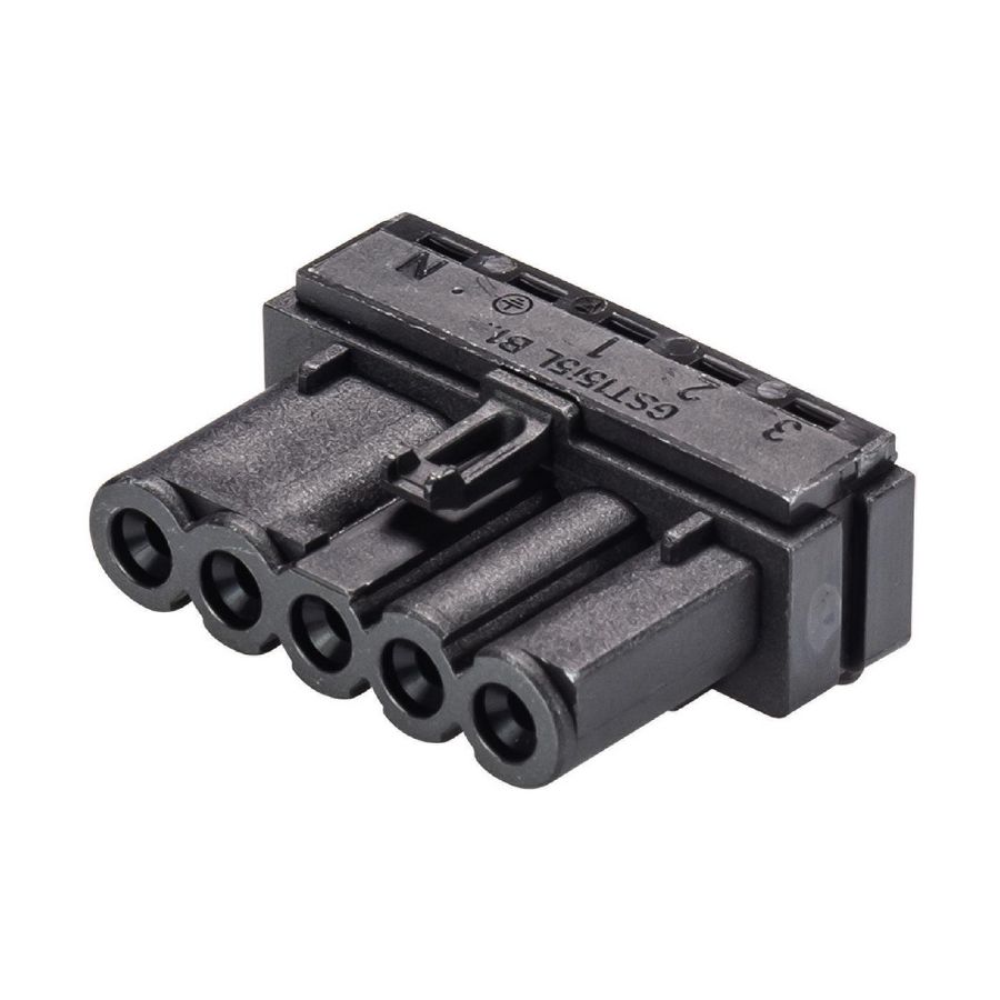 Contrastekker busdeel GST15I5l B1v zwart VVE=100