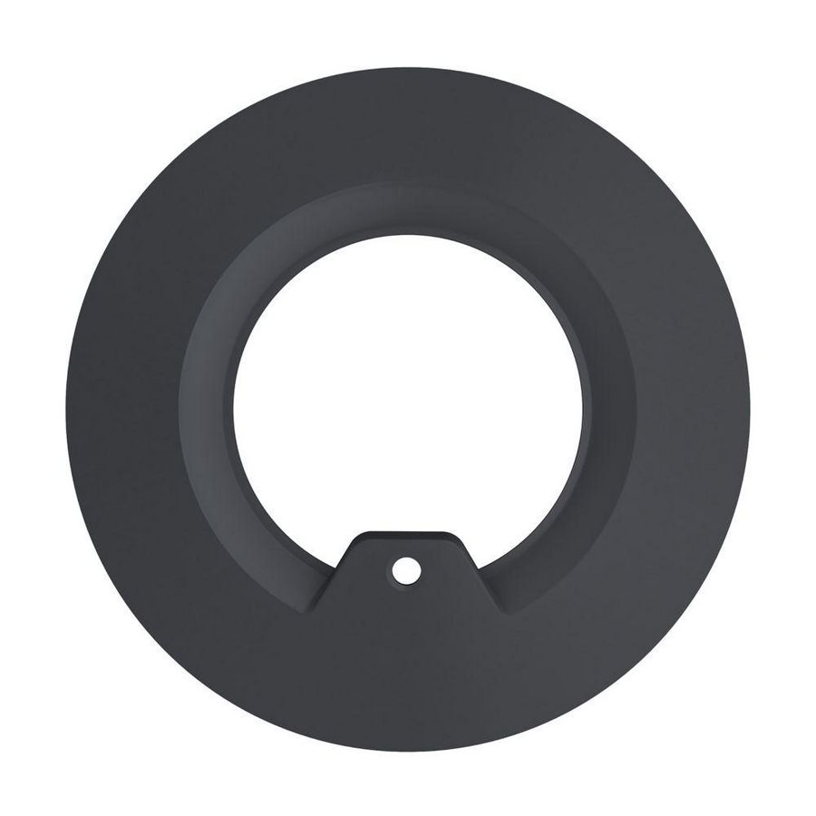 RoundTech rond inbouwraam grijs