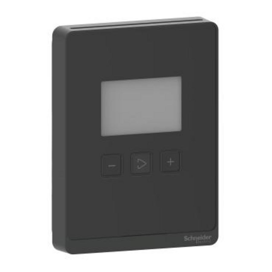 Luchtkwaliteitssensor CO2 Luchtvochtigheid Temp. Ruimte LCD