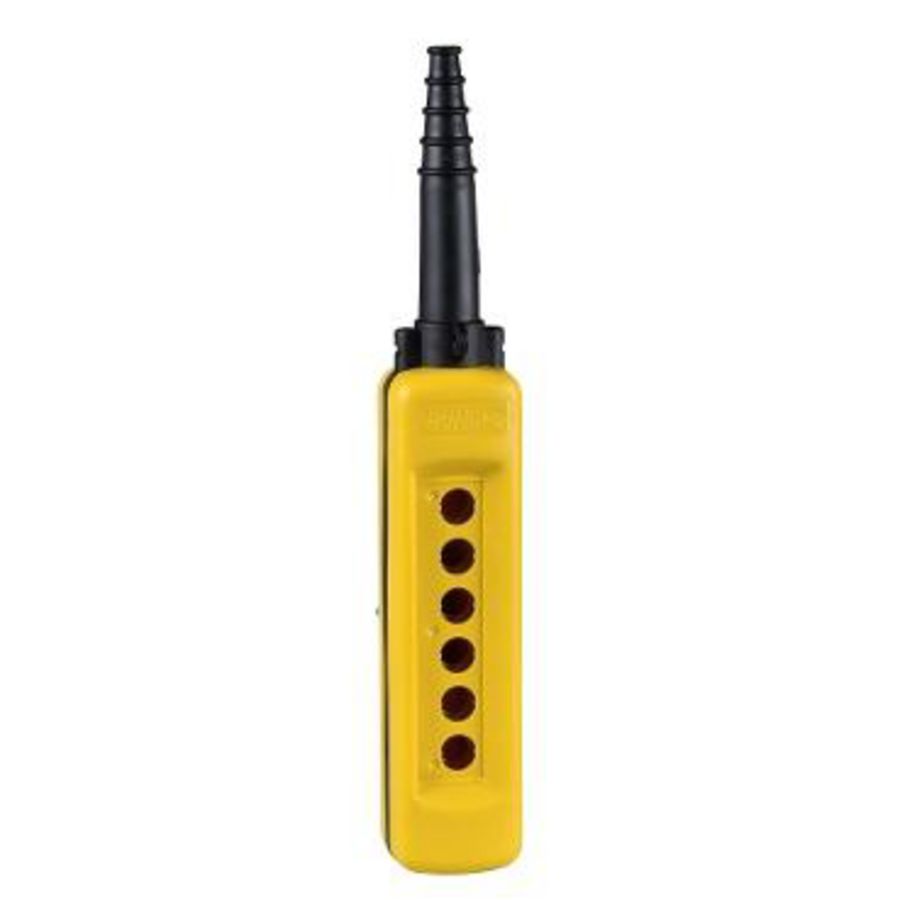 Hangende lege drukknopkast 6 verticale gaten Harmony XAC-A
