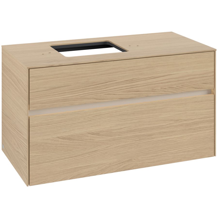 Wastafelonderkast Collaro 1000x548x500mm Nord.Oak C126B0VJ
