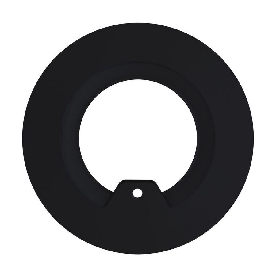 RoundTech rond inbouwraam zwart
