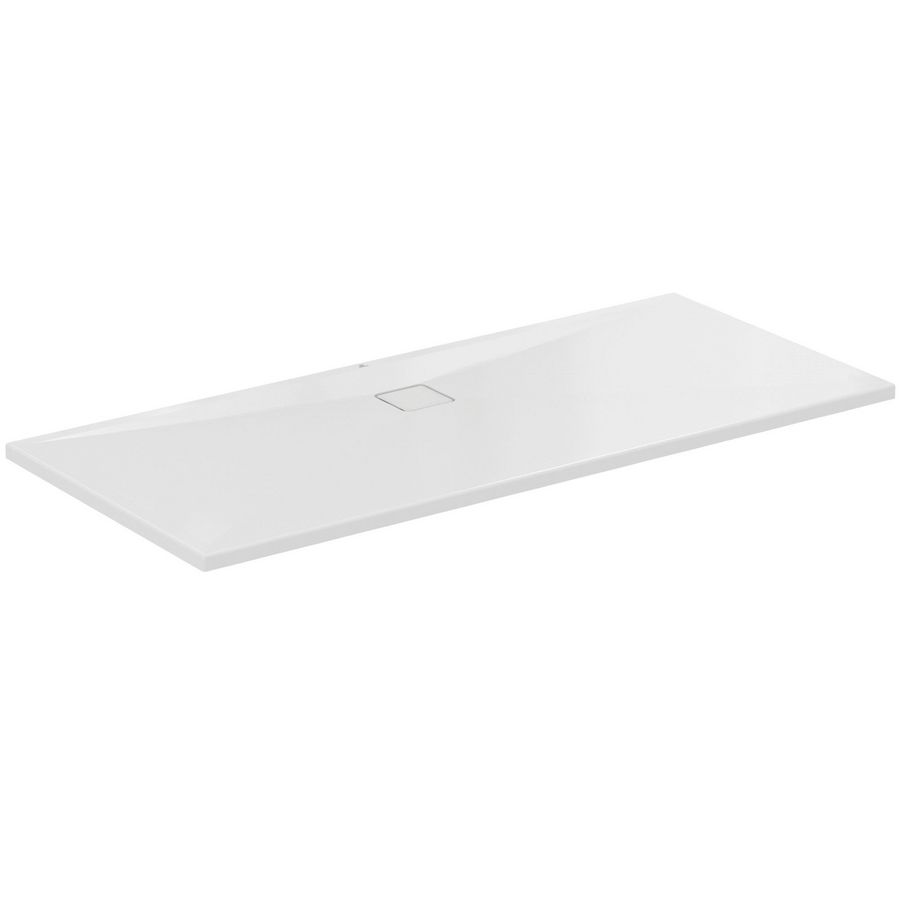 Douchbak ULTRA FLAT EVO rechthoekig 1800x800x35mm glanzend wit zonder waste
